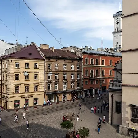 On Teatralna Street Daire Lviv